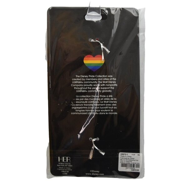 Disney Pride Collection Stitch Keychain Backpack Clip Love Beads Hearts Claires - Picture 4 of 4